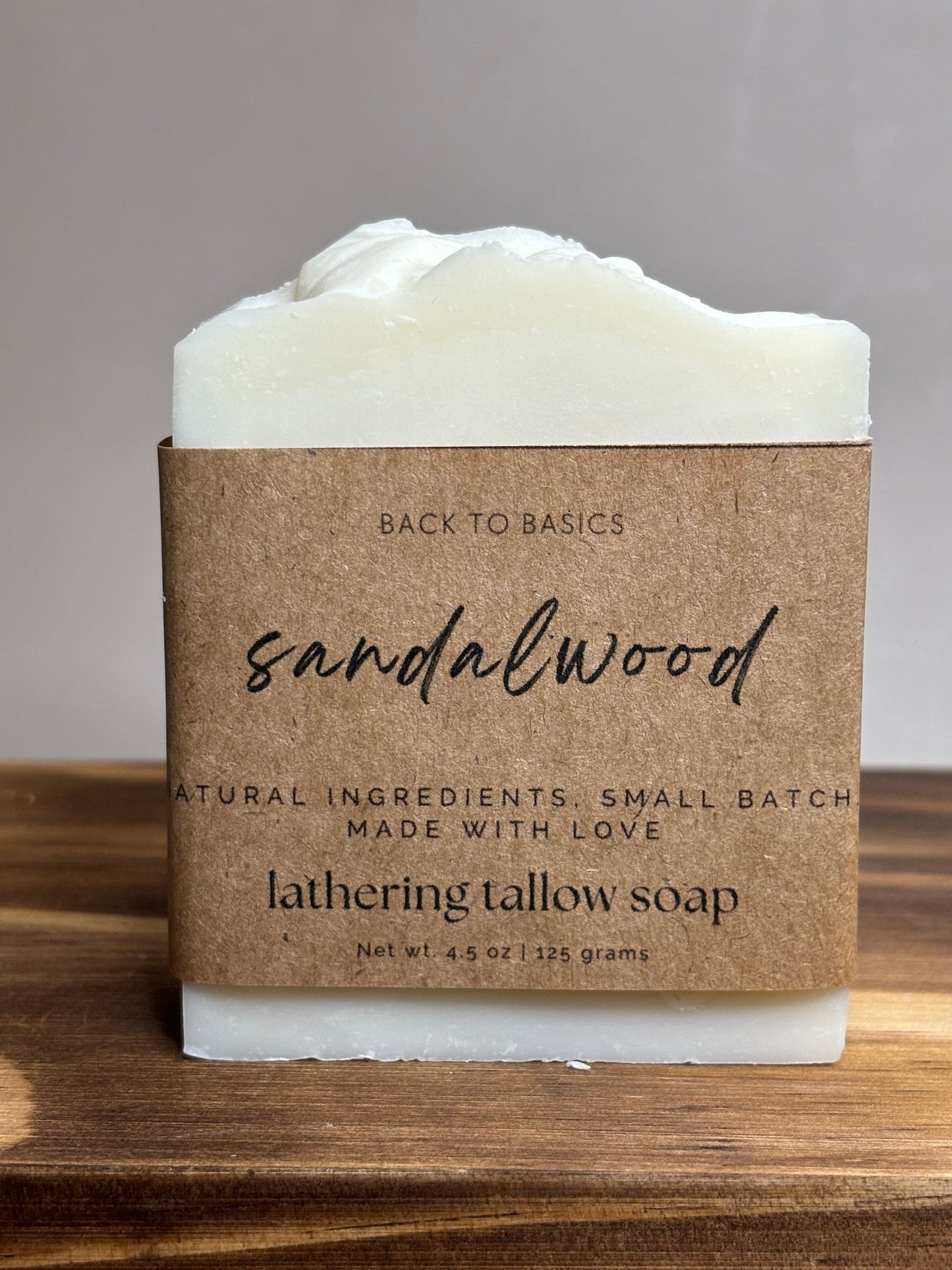 Sandalwood Tallow Soap