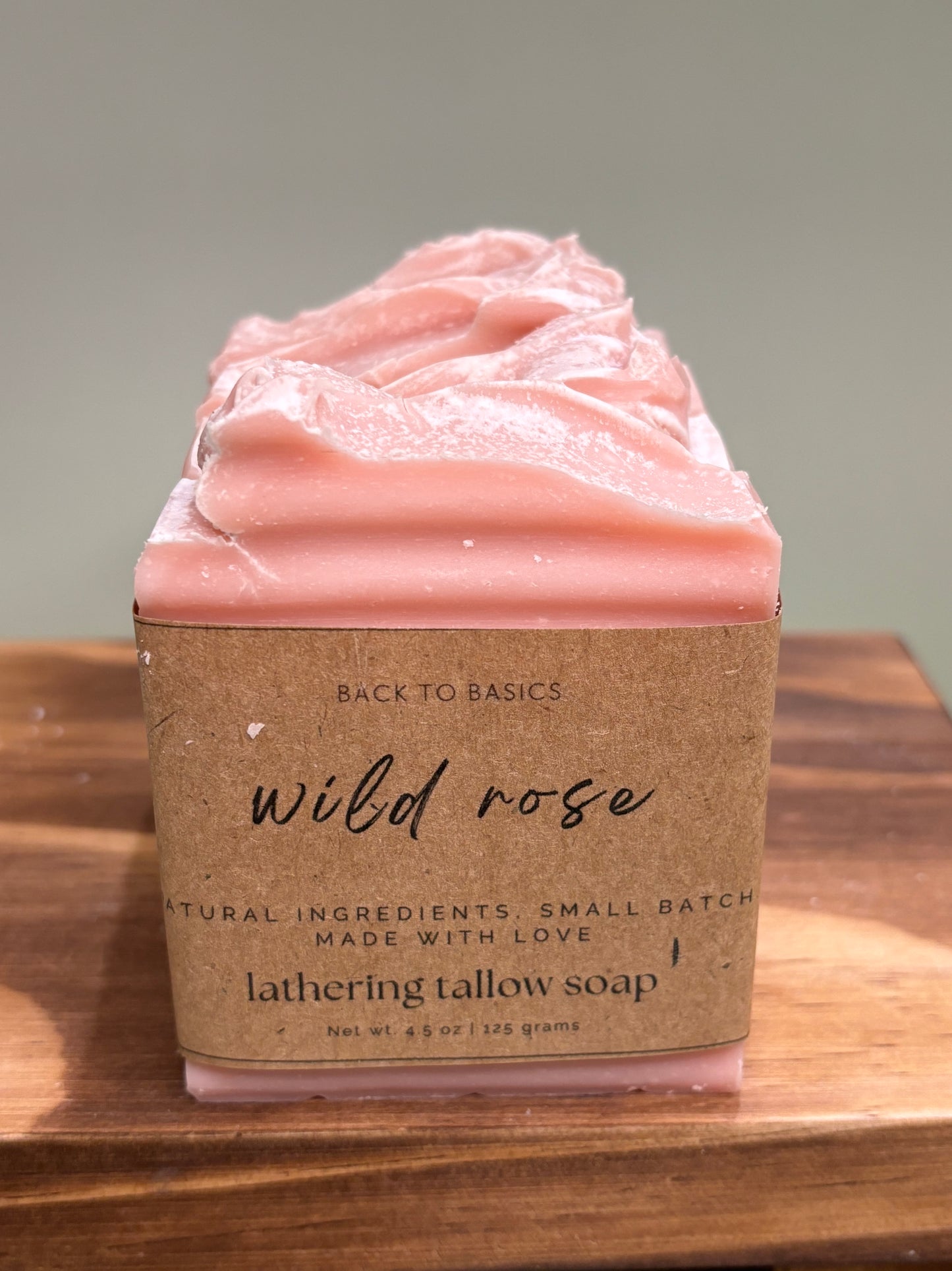 Wild Rose Tallow Soap