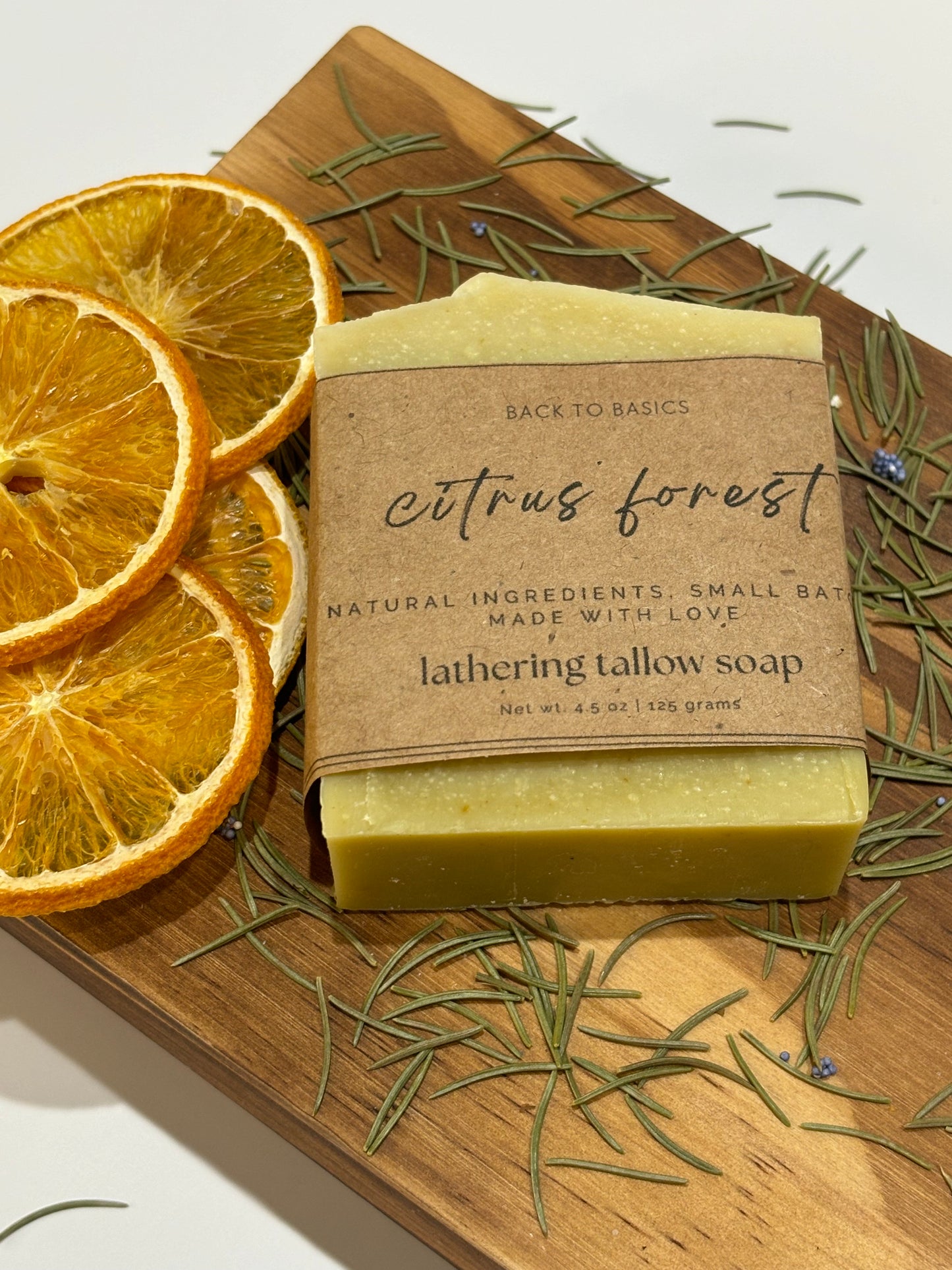 Citrus Forest Tallow Soap