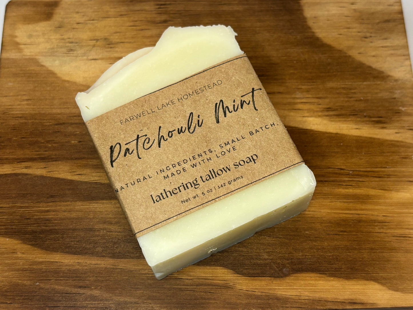 Patchouli Mint Tallow Soap