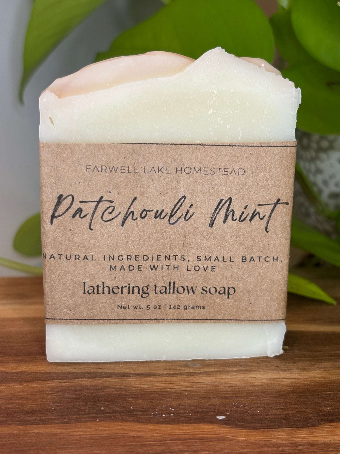 Patchouli Mint Tallow Soap