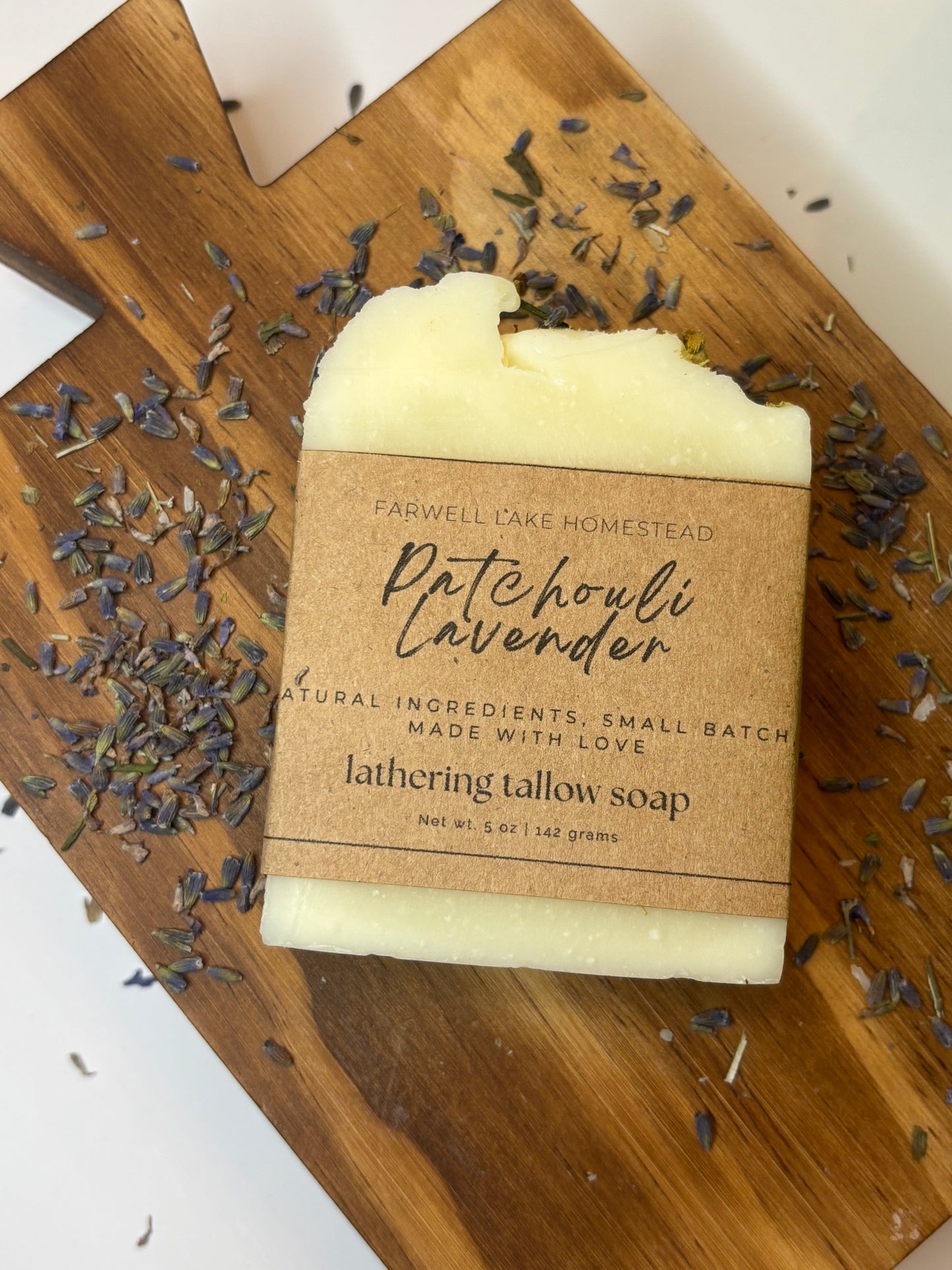 Patchouli Lavender Tallow Soap