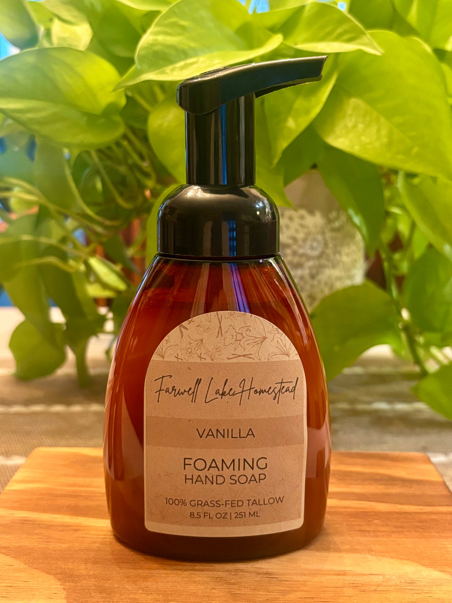 Vanilla Foaming Tallow Hand Soap