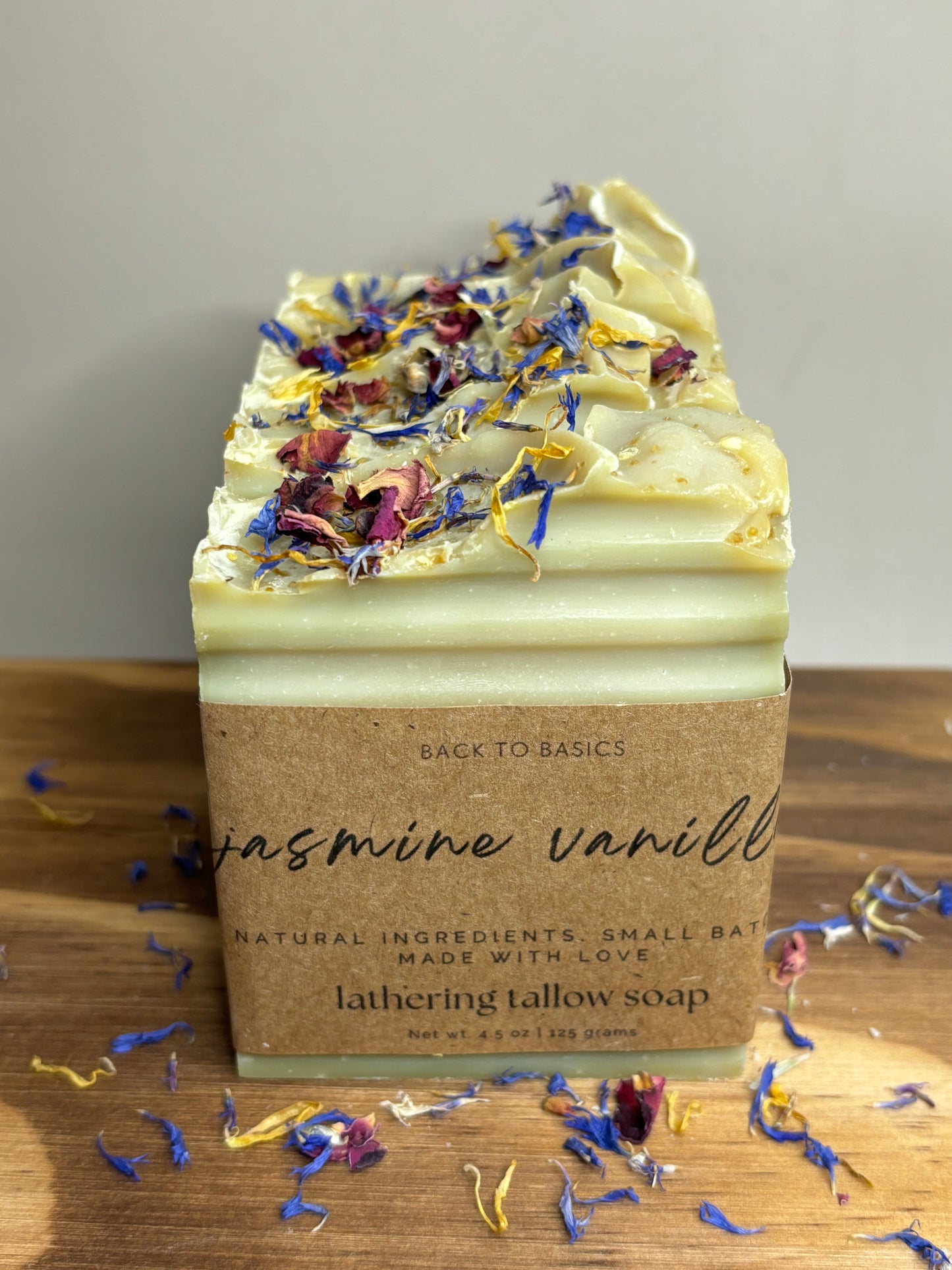 Jasmine Vanilla Tallow Soap