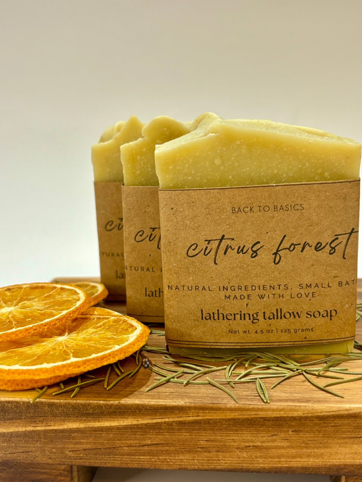 Citrus Forest Tallow Soap