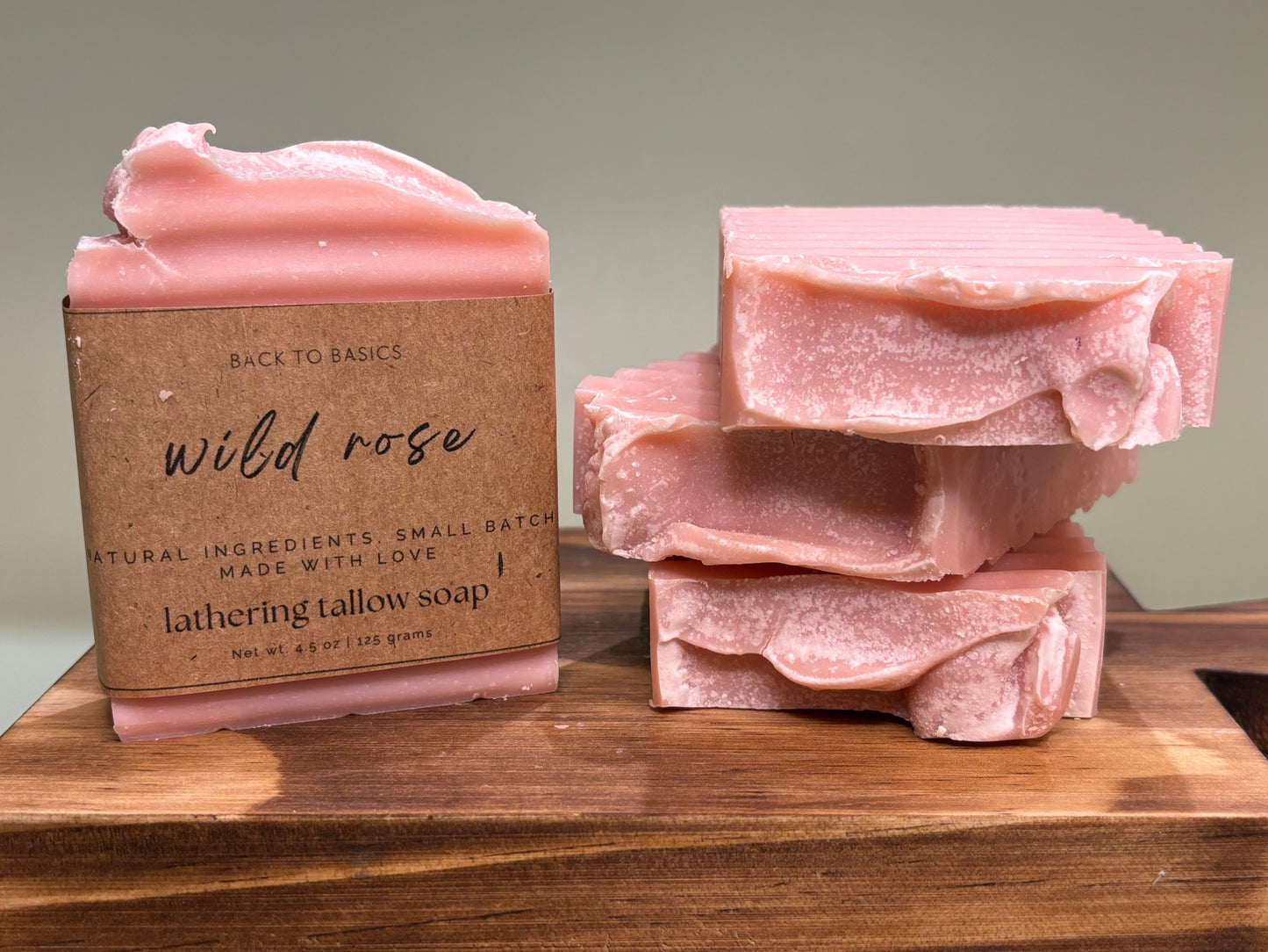 Wild Rose Tallow Soap
