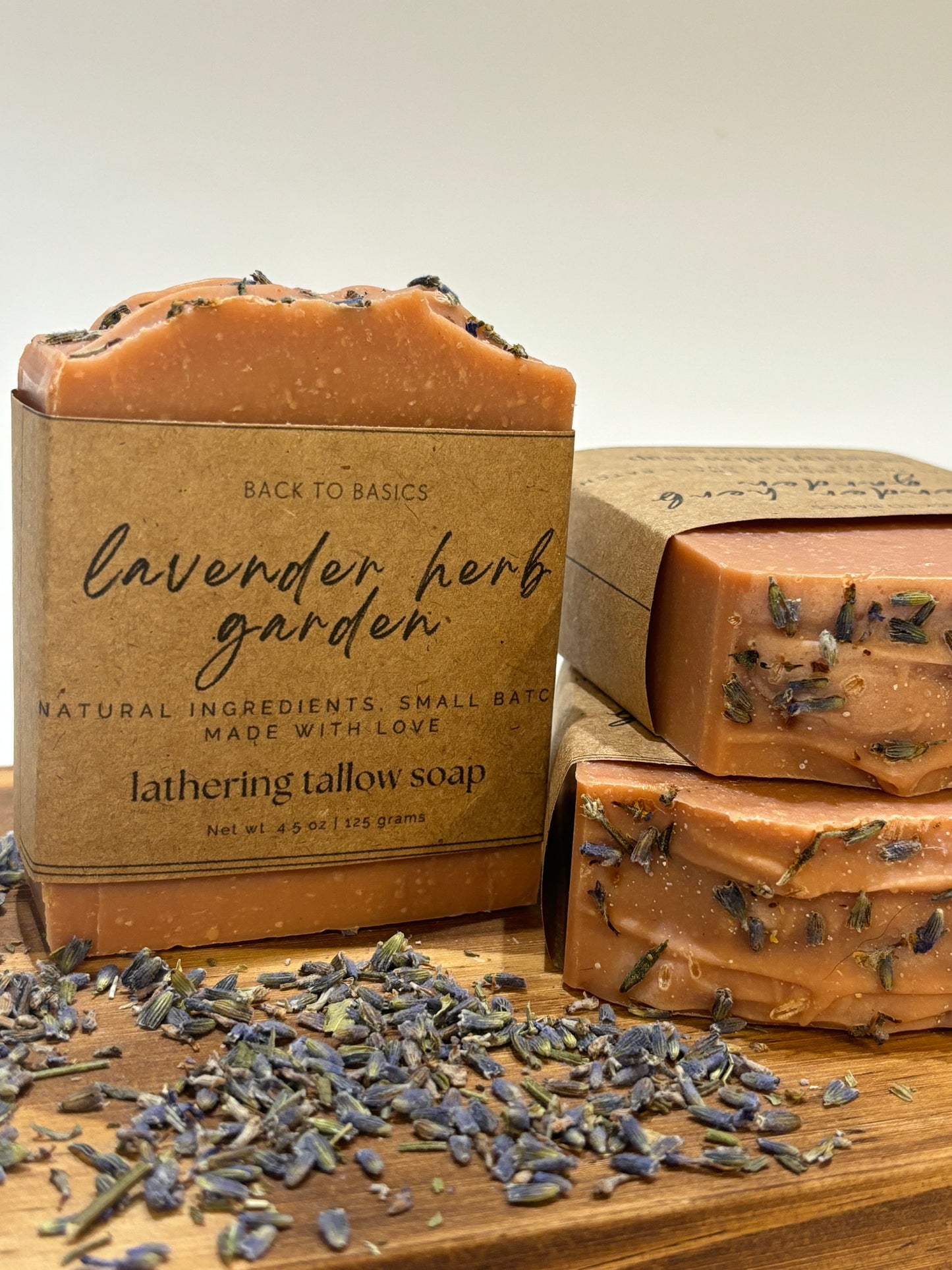 Lavender Herb Garden Tallow Soap