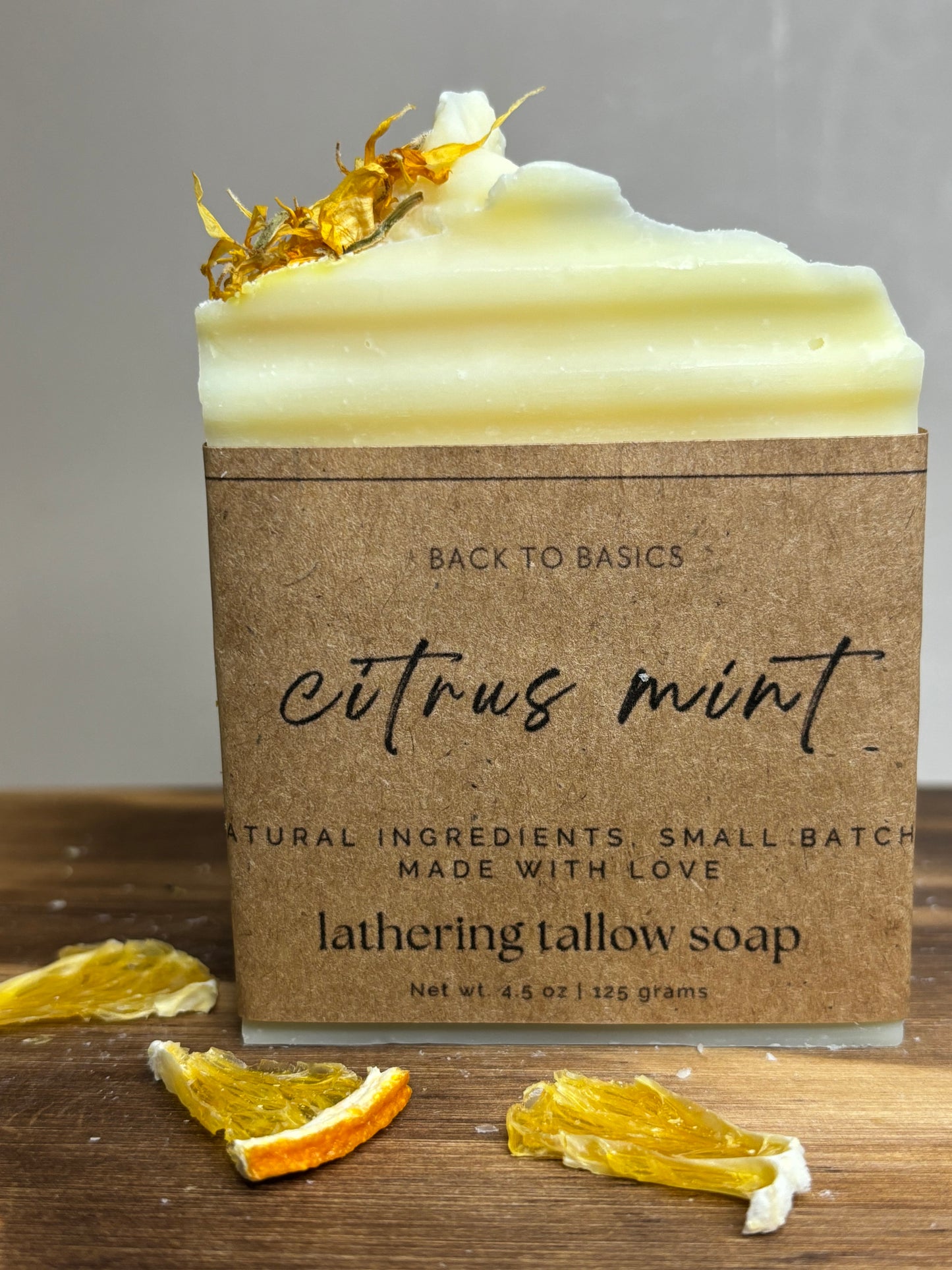Citrus Mint Tallow Soap