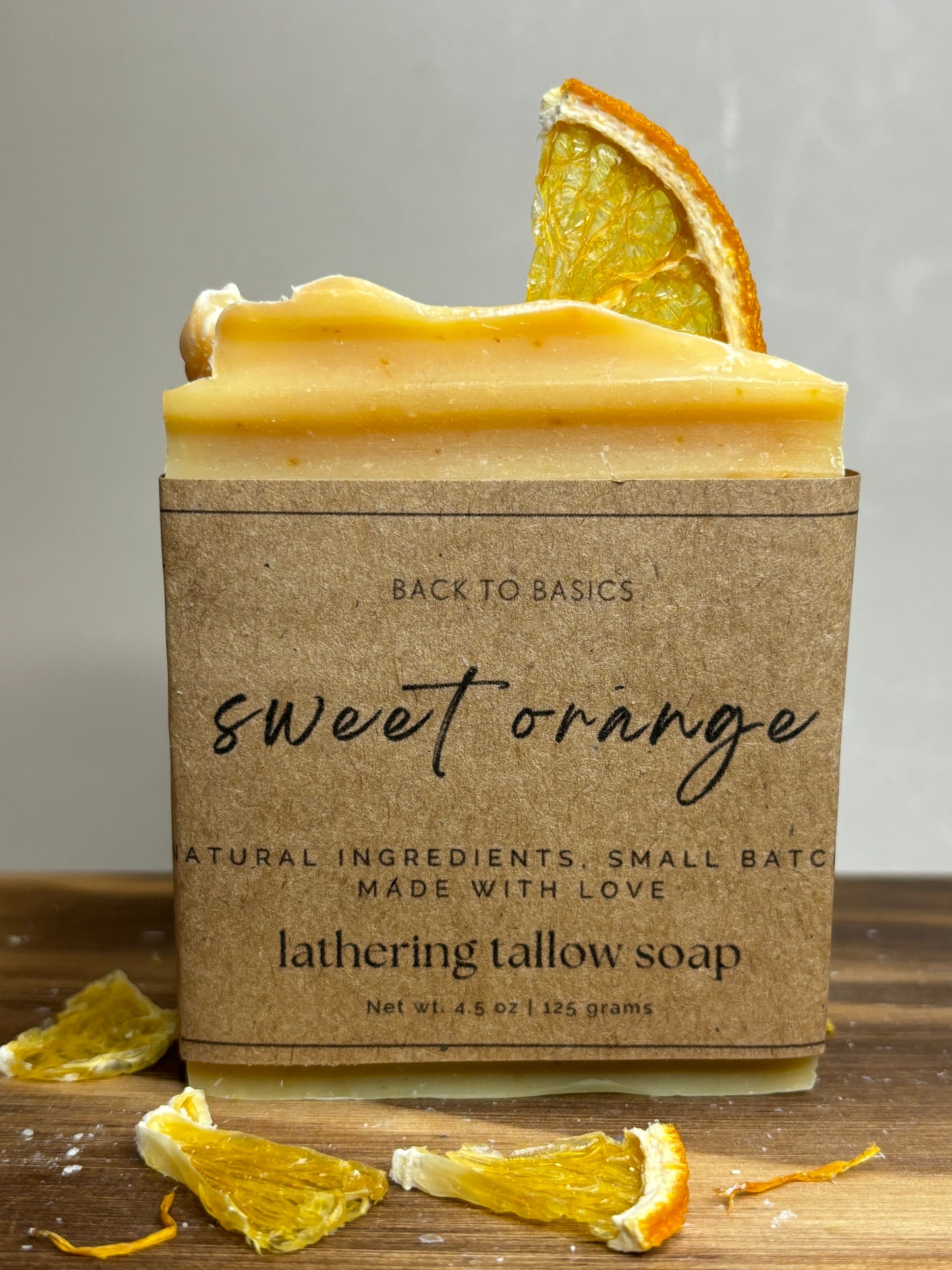 Sweet Orange Tallow Soap