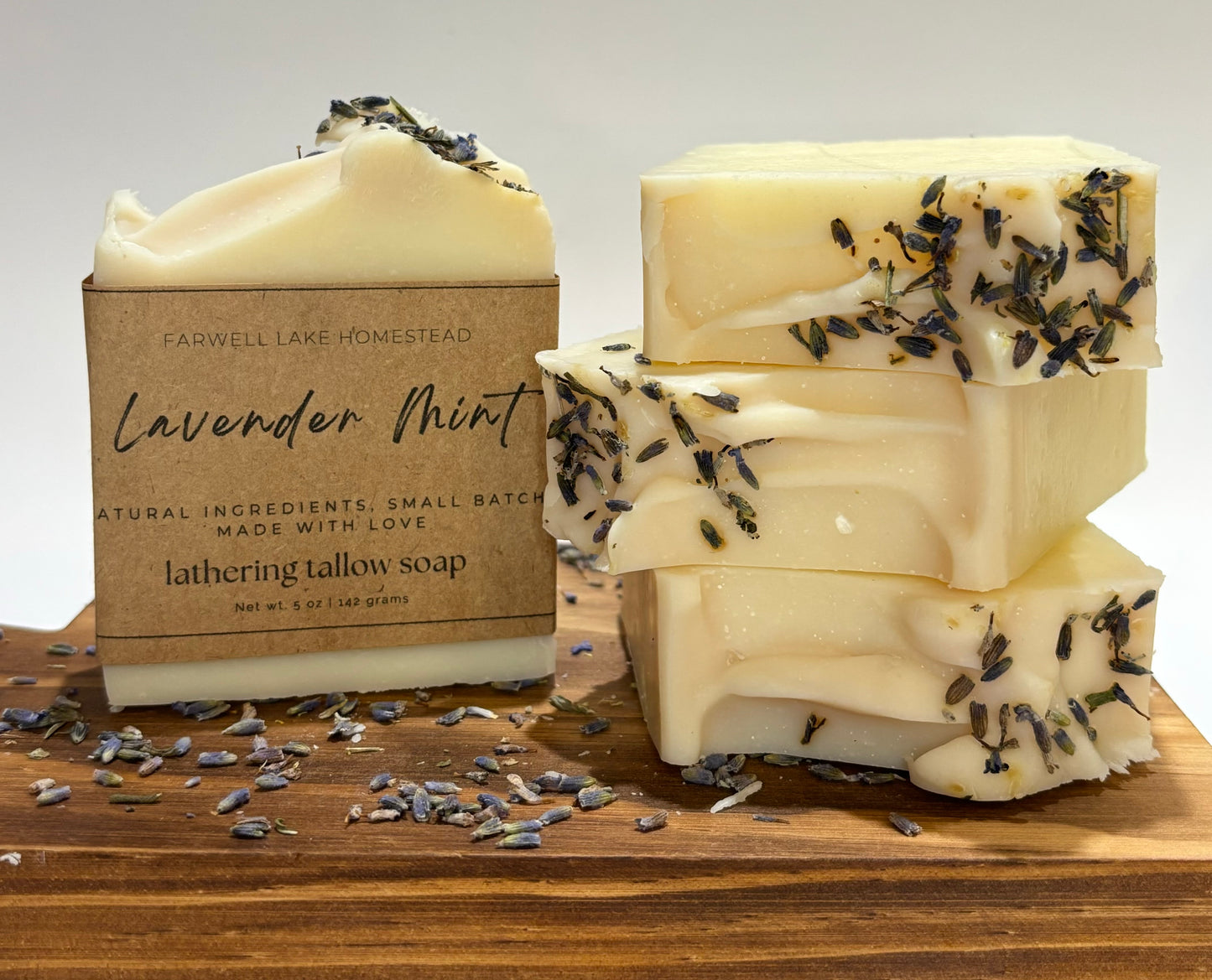 Lavender Mint Tallow Soap