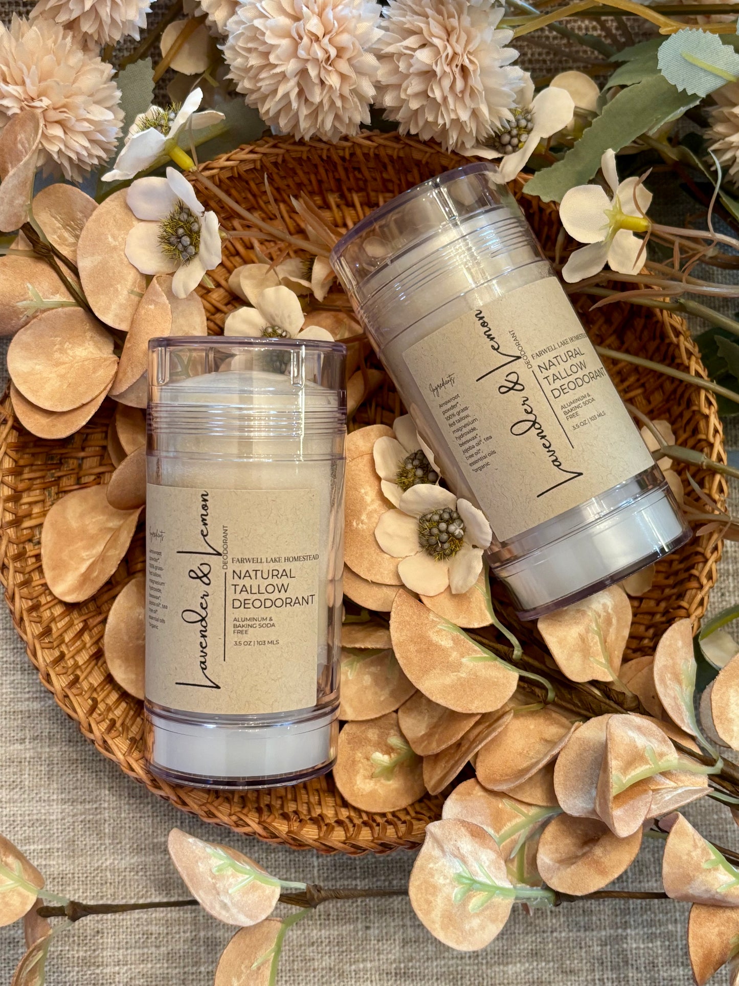 Lavender & Lemon Tallow Deodorant