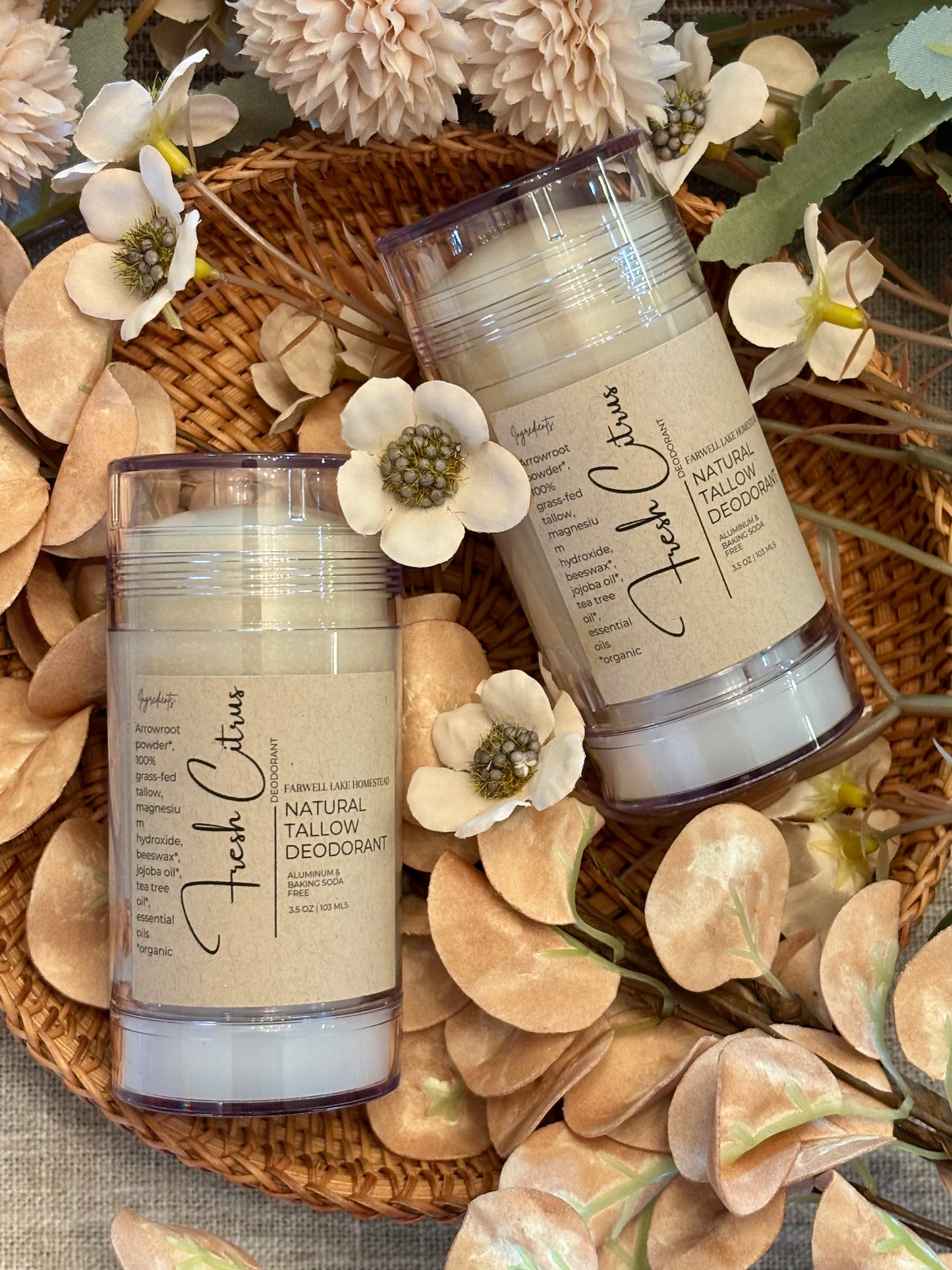 Fresh Citrus Tallow Deodorant