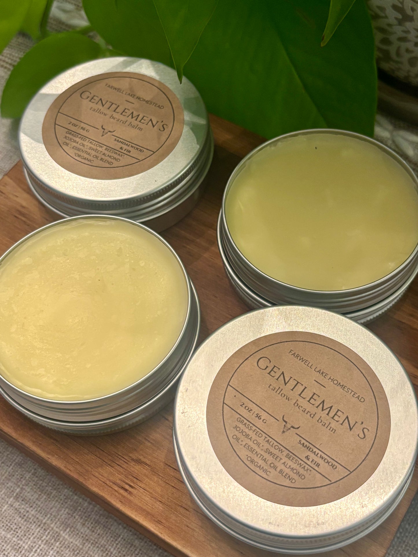 Gentlemen's Tallow Beard Balm