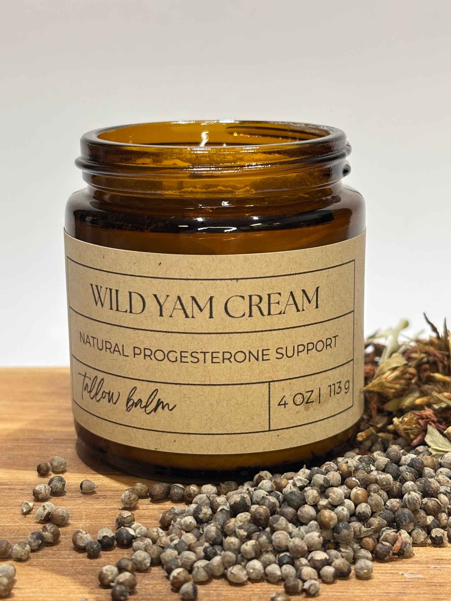 Wild Yam Cream - Natural Progesterone Support