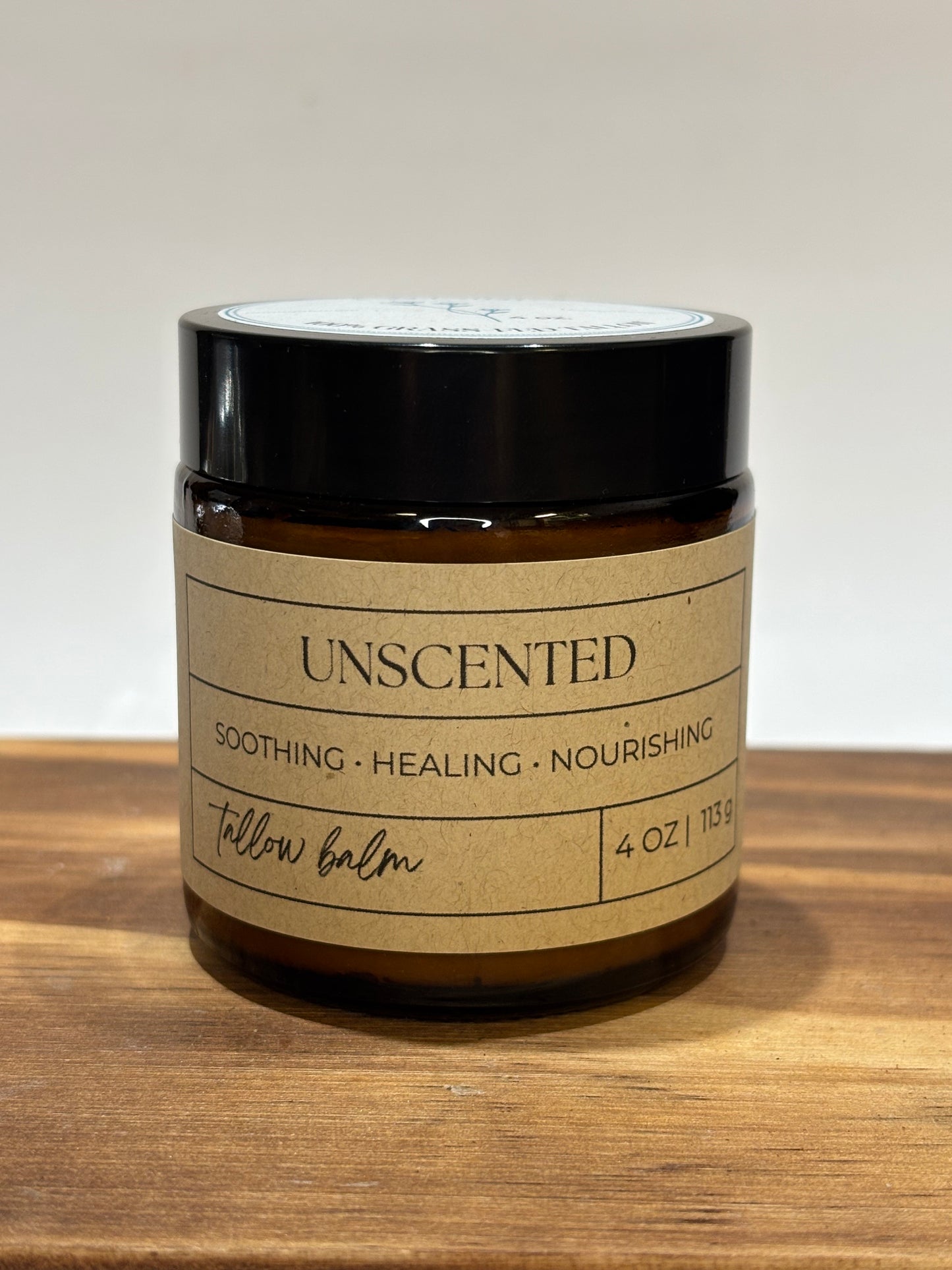 Unscented Tallow Balm