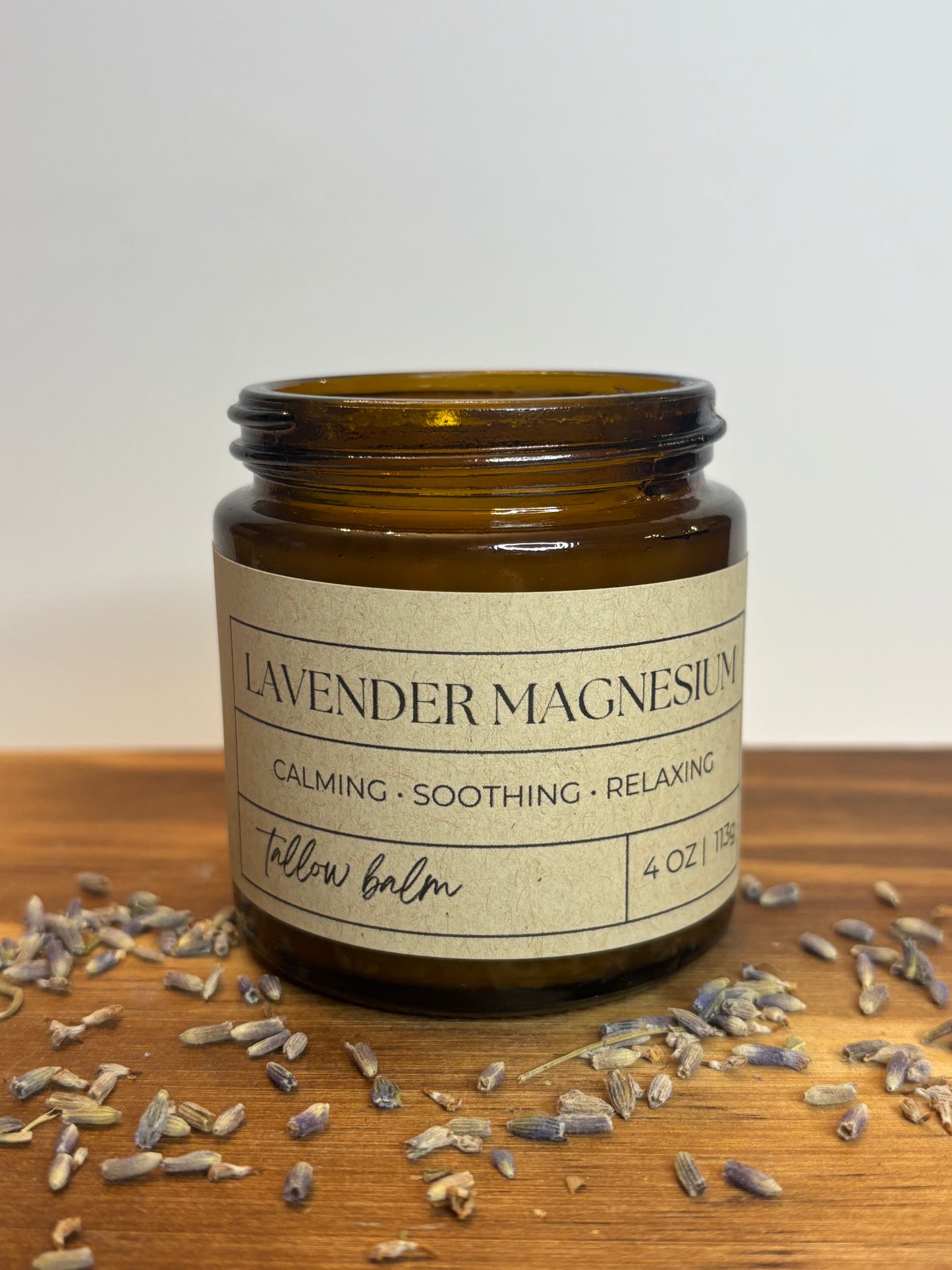 Lavender Magnesium Tallow Balm