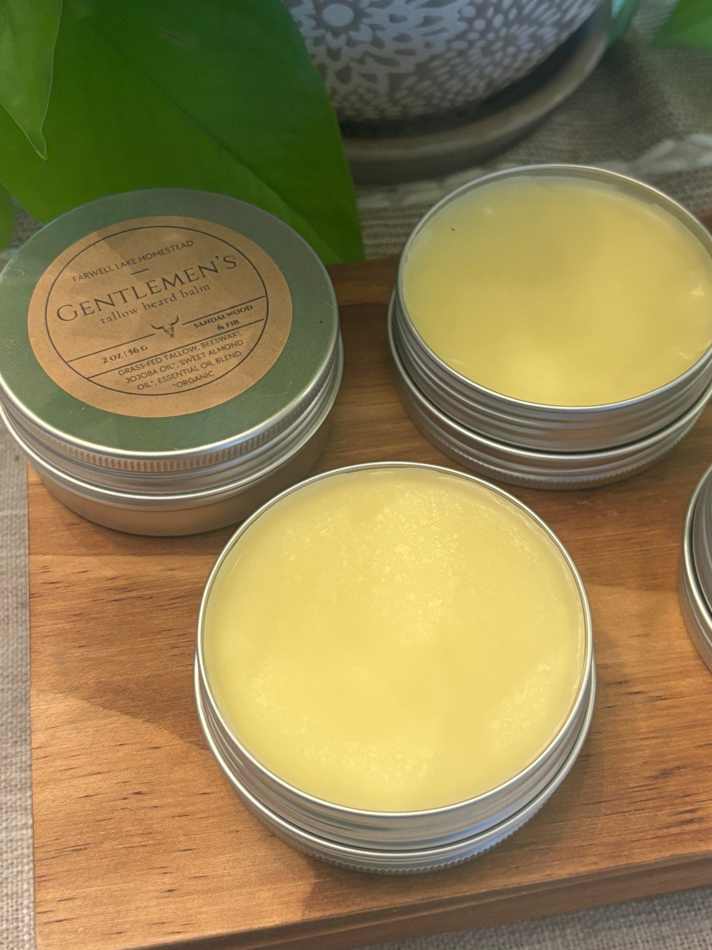 Gentlemen's Tallow Beard Balm