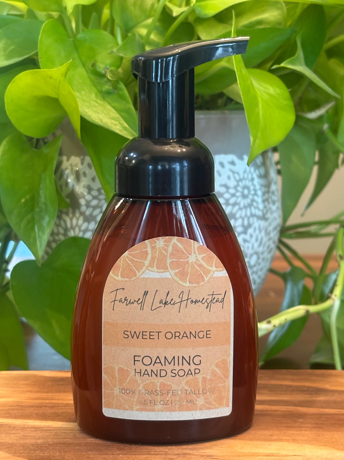 Sweet Orange Foaming Tallow Hand Soap