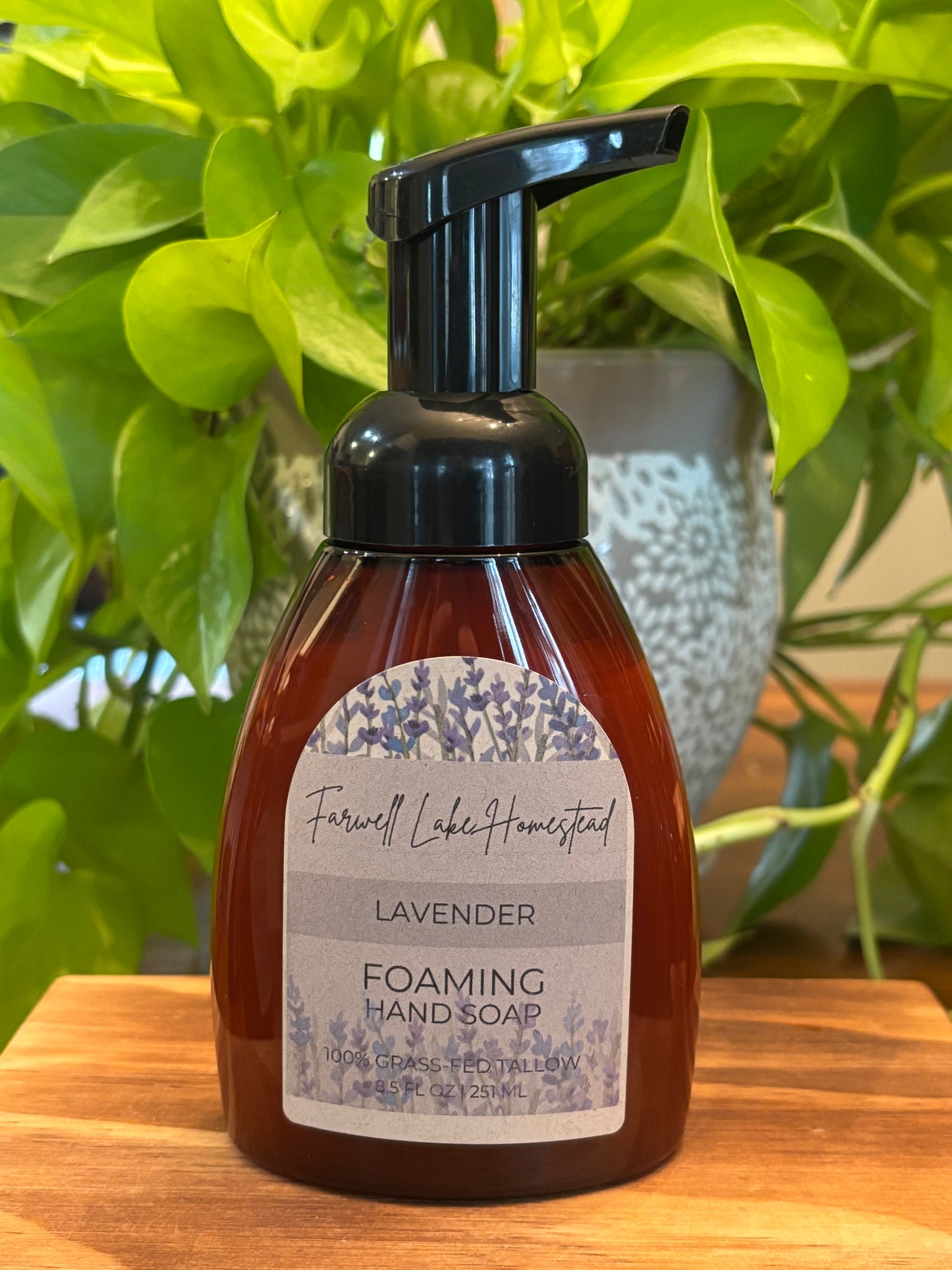 Lavender Foaming Tallow Hand Soap