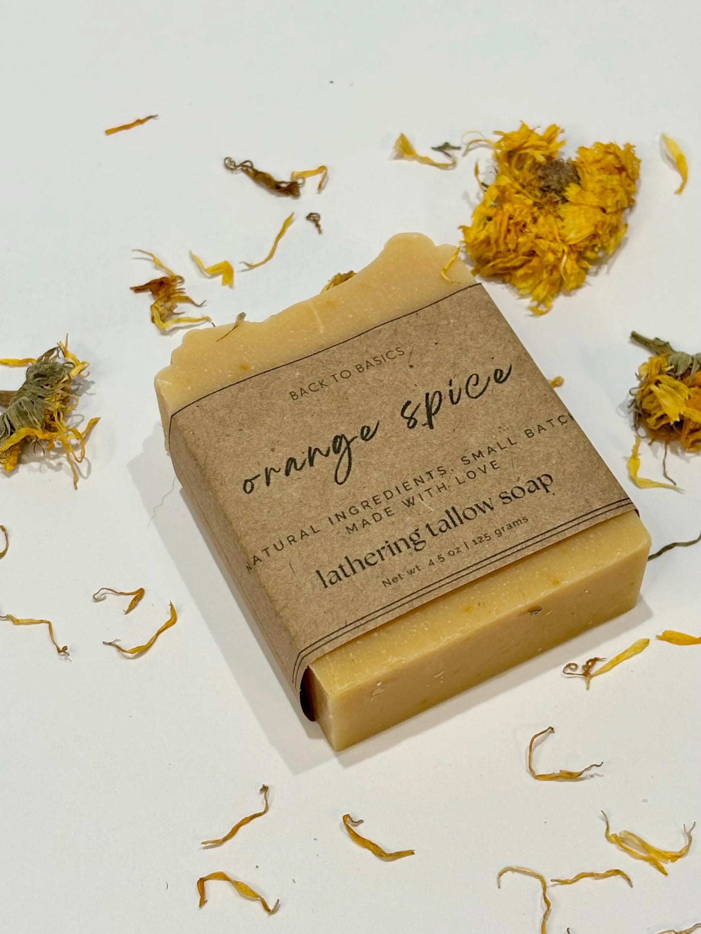 Orange Spice Tallow Soap