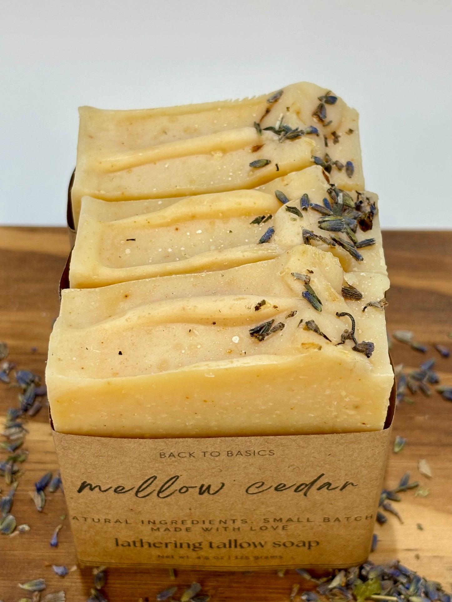 Mellow Cedar 100% Grass-fed Tallow Soap