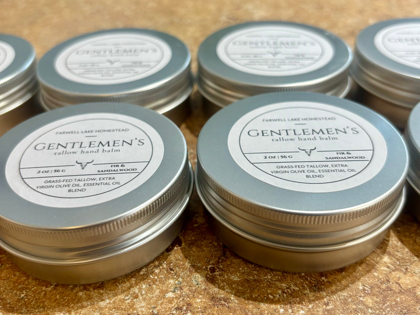 Gentlemen's Tallow Hand Balm