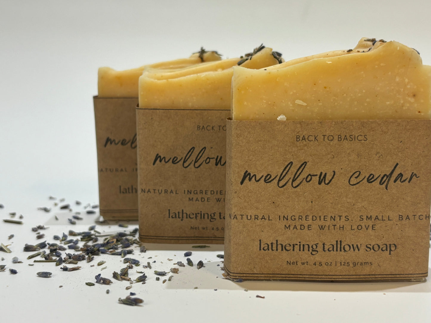 Mellow Cedar 100% Grass-fed Tallow Soap