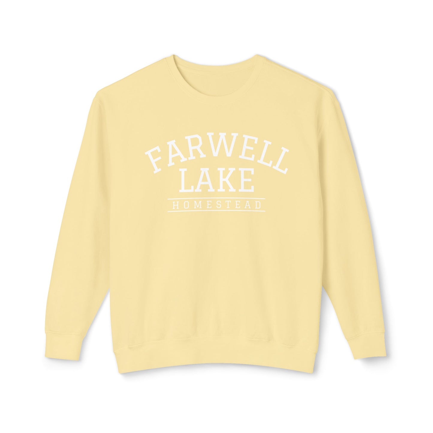 Farwell Lake Homestead Comfort Colors® Crewneck Sweatshirt