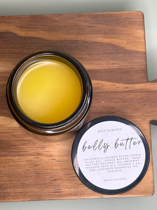 Natural Organic Belly Butter 4oz