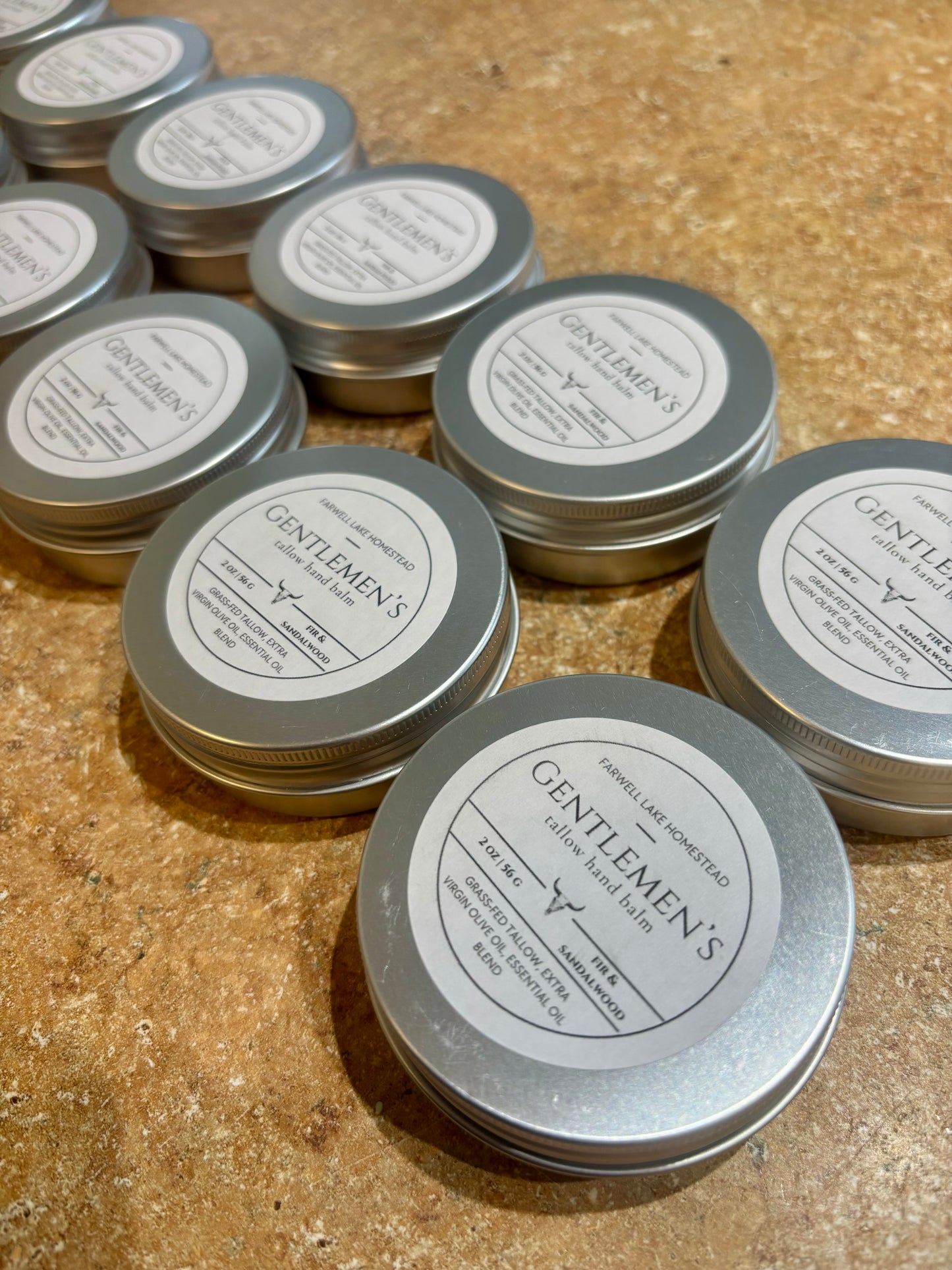 Gentlemen's Tallow Hand Balm