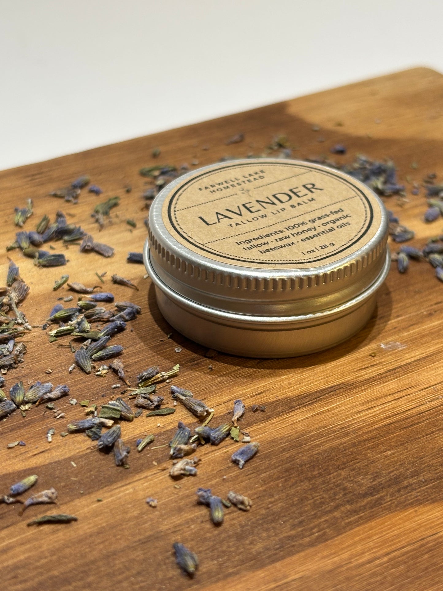 Lavender Tallow Lip Balm