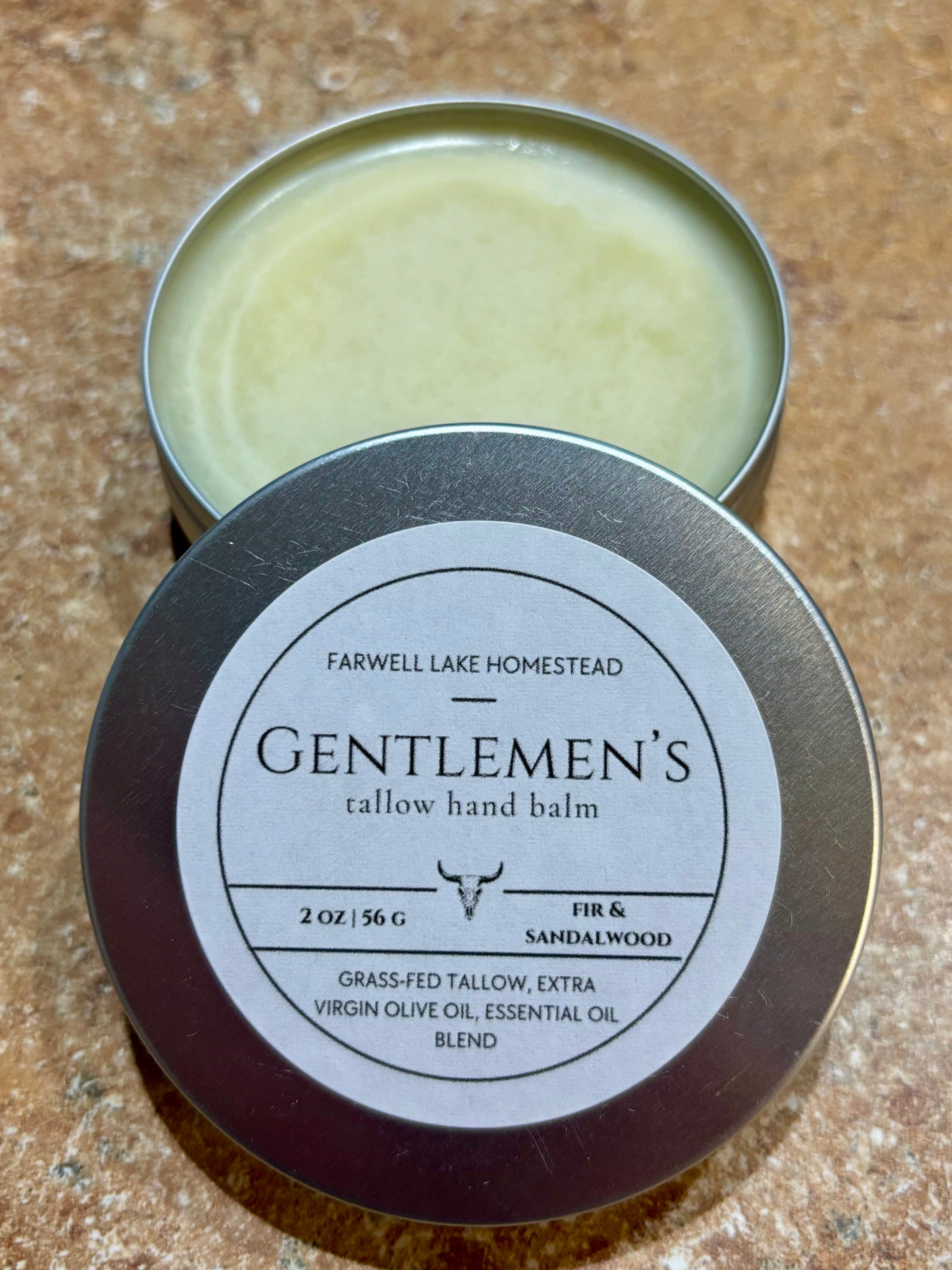 Gentlemen's Tallow Hand Balm