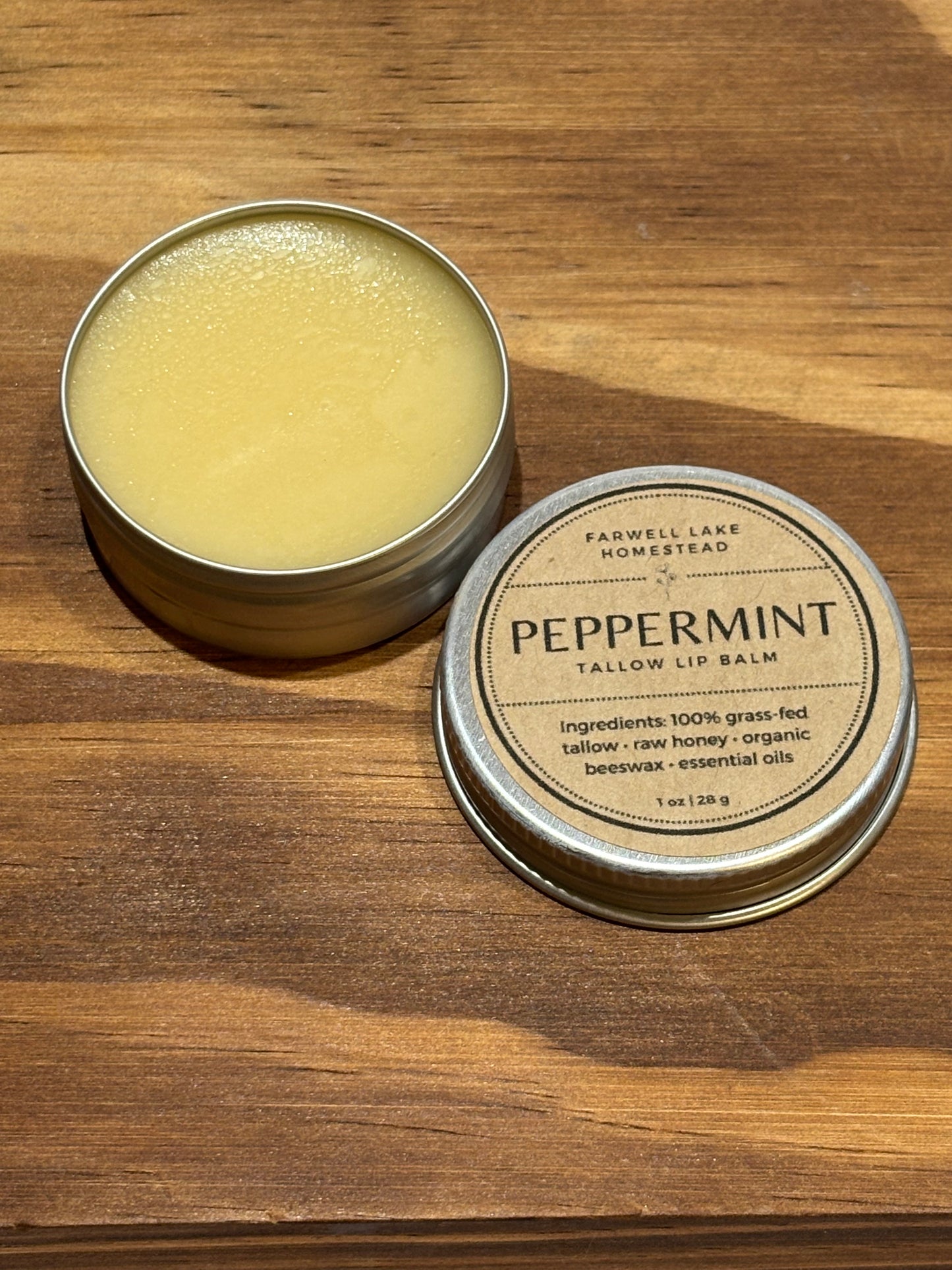 Peppermint Tallow Lip Balm