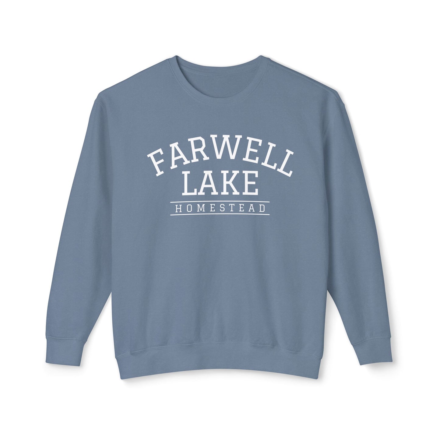 Farwell Lake Homestead Comfort Colors® Crewneck Sweatshirt