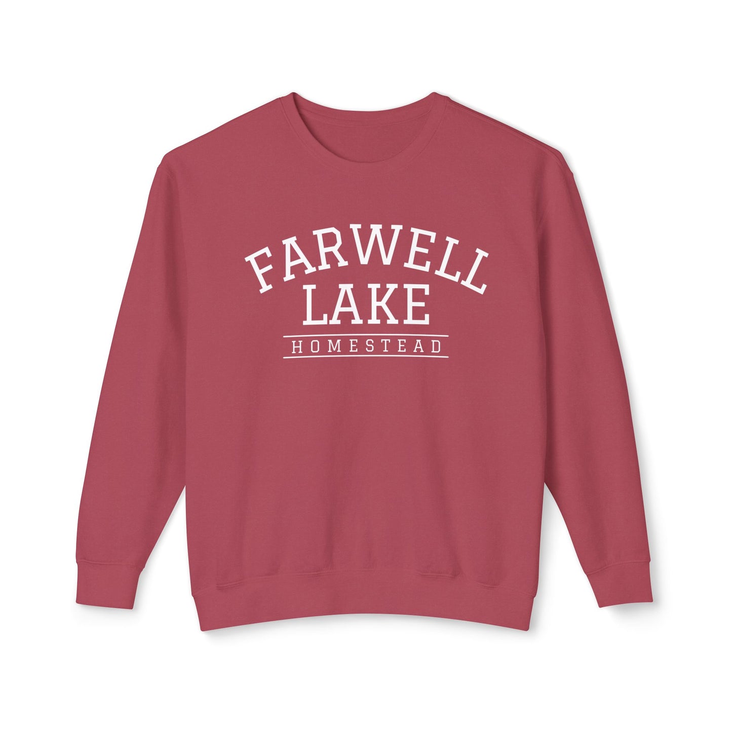 Farwell Lake Homestead Comfort Colors® Crewneck Sweatshirt