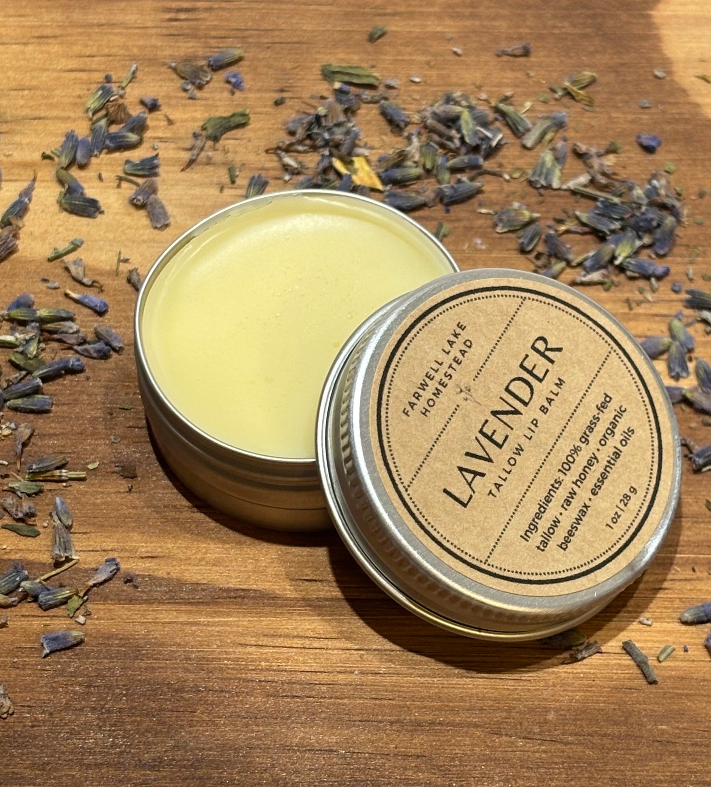 Lavender Tallow Lip Balm