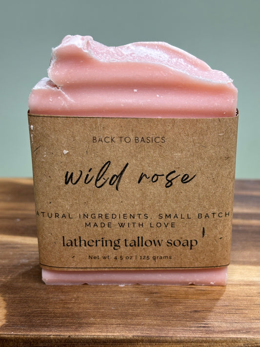 Wild Rose Tallow Soap