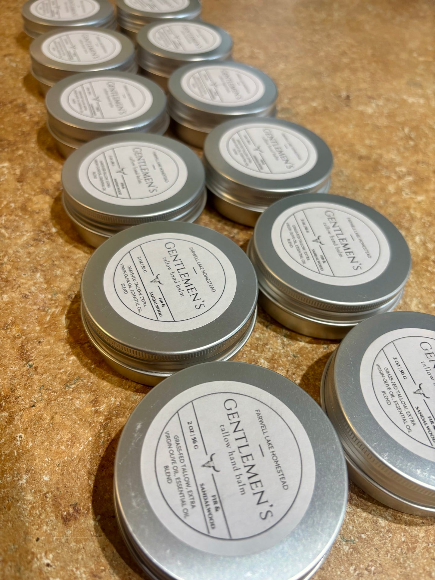 Gentlemen's Tallow Hand Balm