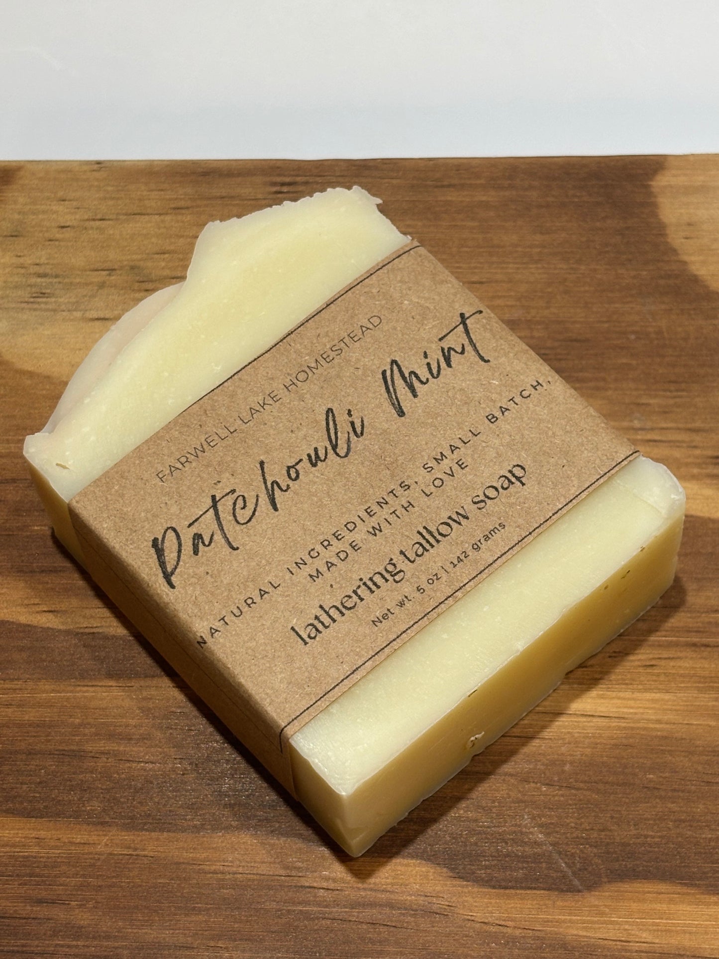 Patchouli Mint Tallow Soap