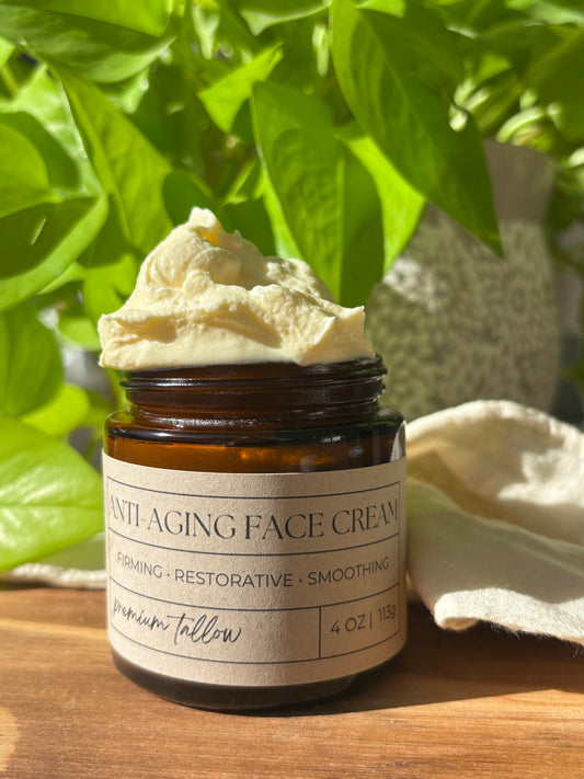 100% Grass-fed Anti-Aging Tallow Balm