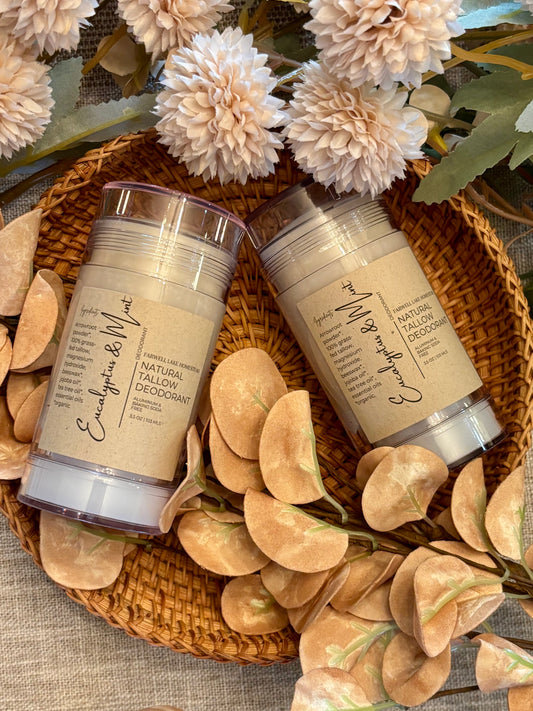 Eucalyptus & Mint Tallow Deodorant